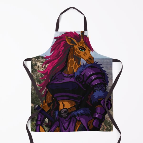 Item preview, Armored Purple Giraffe designed and sold by KlakkDrawsStuff.
