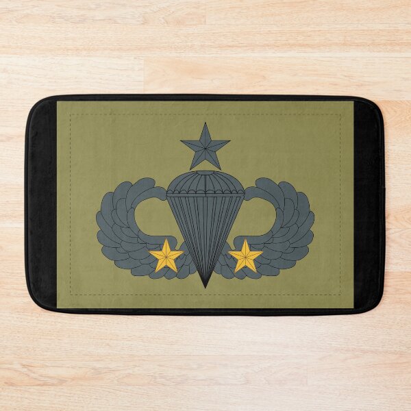 Item preview, Badge - Army - Parachutist - Senior - 2 Combat Star - Subdued X 300 designed and sold by Military Insignia Products.