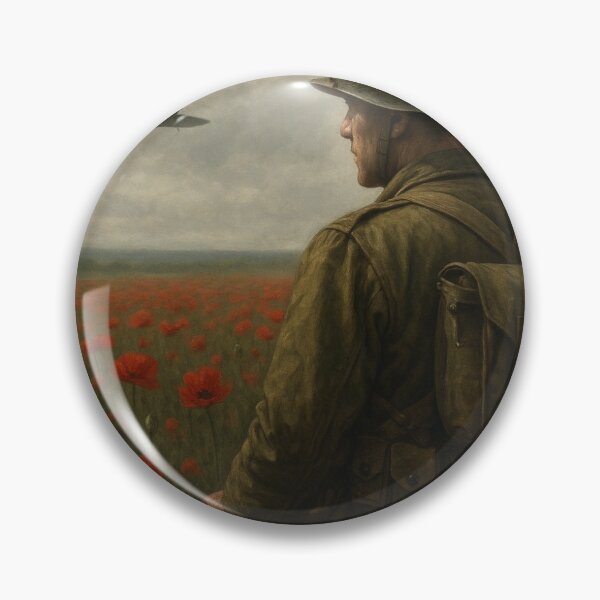 Artikelvorschau, B17 Flying Fortress Soldat Poppy entworfen und verkauft von Airpower Art.
