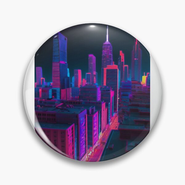 Item preview, City of Neon designed and sold by HomebrewHeroes.