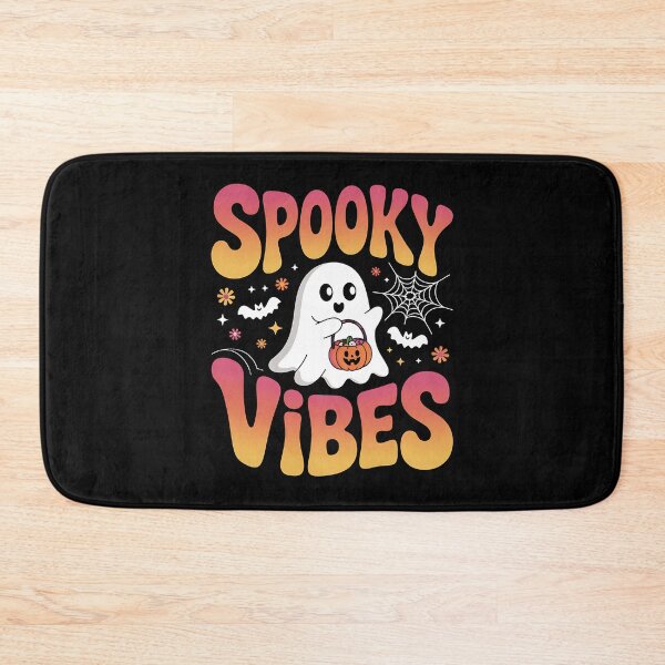 Item preview, Spooky Vibes Ghost Retro Groovy Halloween designed and sold by BakeryDozen.