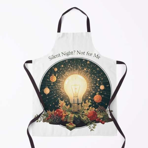 Item preview, Silent Night? Not for Me – Funny Overstimulated Christmas Light designed and sold by jelonkaa.
