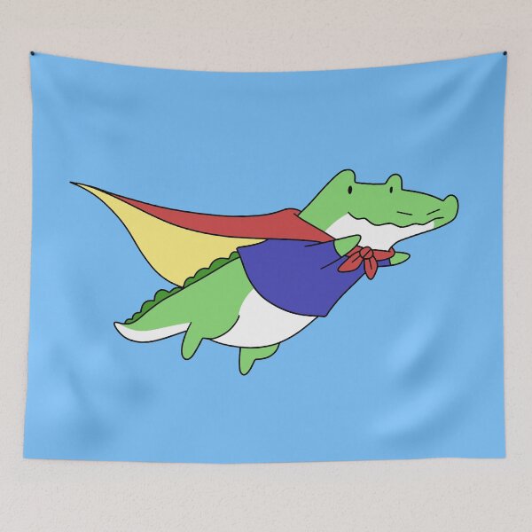 Item preview, Superhero Alligator  designed and sold by SaradaBoru.
