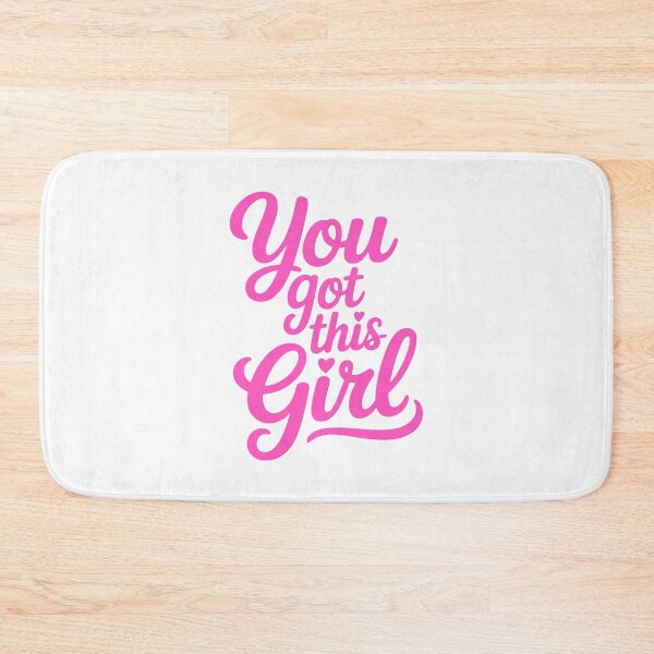Item preview, You Got This Girl! Pink Girly Quote designed and sold by PMCreative.