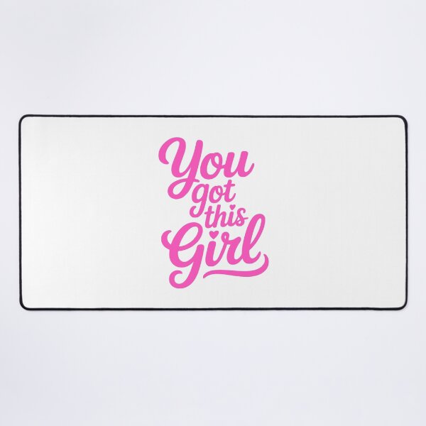Item preview, You Got This Girl! Pink Girly Quote designed and sold by PMCreative.