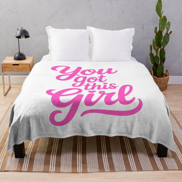 Item preview, You Got This Girl! Pink Girly Quote designed and sold by PMCreative.