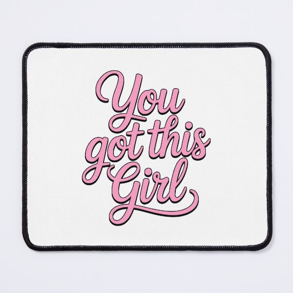 Item preview, You Got This Girl! Pink Girly Quote designed and sold by PMCreative.