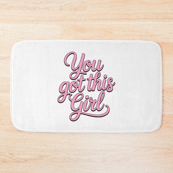 Item preview, You Got This Girl! Pink Girly Quote designed and sold by PMCreative.