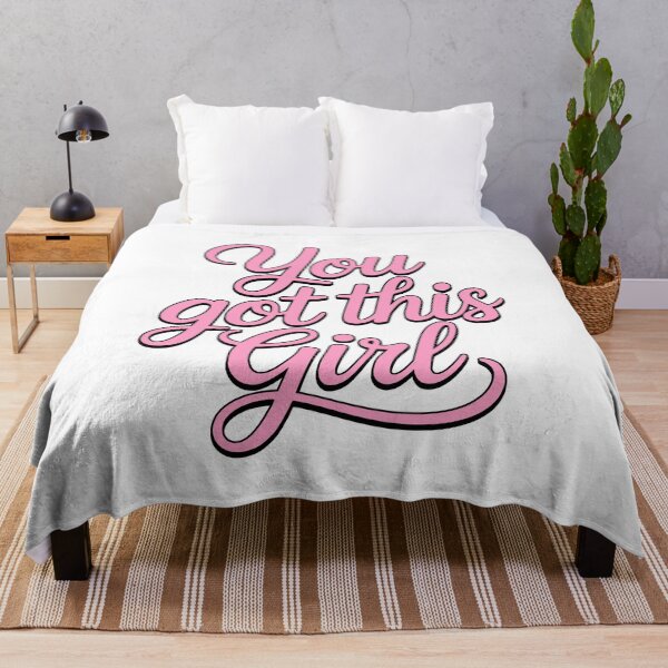 Item preview, You Got This Girl! Pink Girly Quote designed and sold by PMCreative.