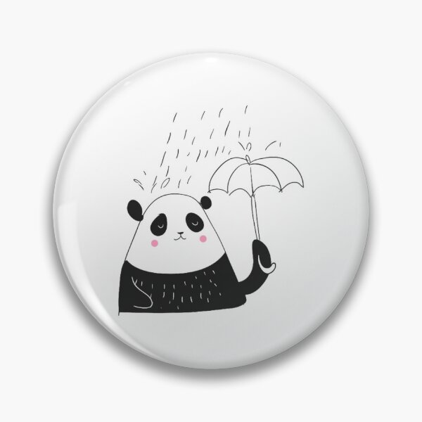 Item preview, Panda Manfred standing in the rain designed and sold by LakeviewCo.