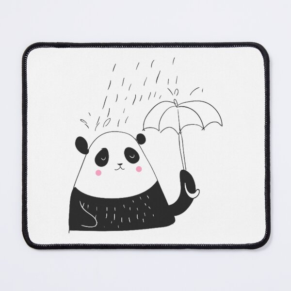 Item preview, Panda Manfred standing in the rain designed and sold by LakeviewCo.