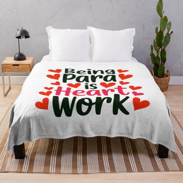 Item preview,  Being Para Is Heart Work is a gift idea for special teacher designed and sold by ketkacreations.