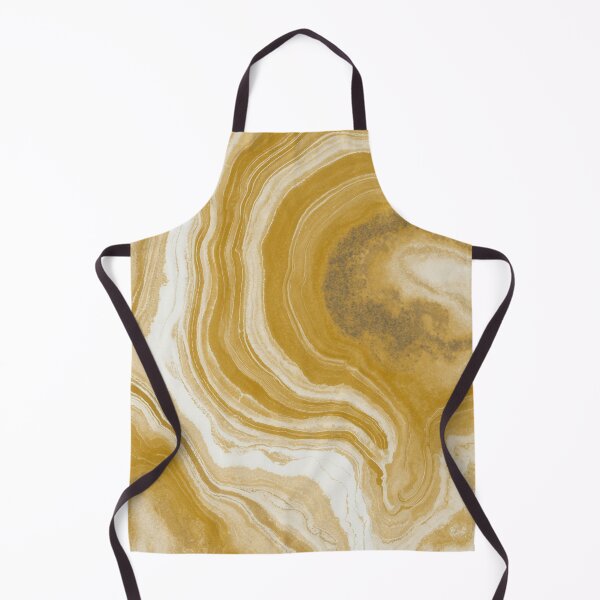 Item preview, Golden Flow - Abstract Wave Bands in Warm Earth Tones designed and sold by trajeado14.