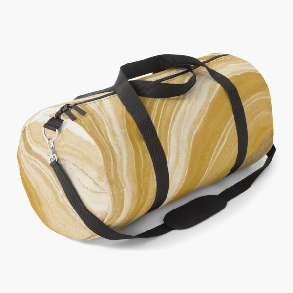 Item preview, Golden Flow - Abstract Wave Bands in Warm Earth Tones designed and sold by trajeado14.