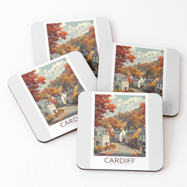 Item preview, Cardiff, Reino Unido - Arte de viaje designed and sold by Marciolini.