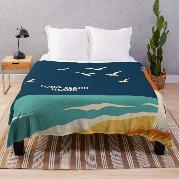Item preview, Long Beach Island Travel Poster designed and sold by rogue-design.