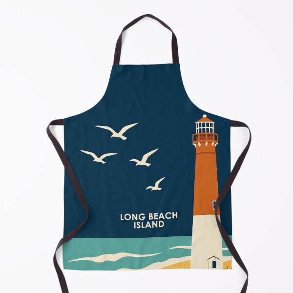 Item preview, Long Beach Island Travel Poster designed and sold by rogue-design.