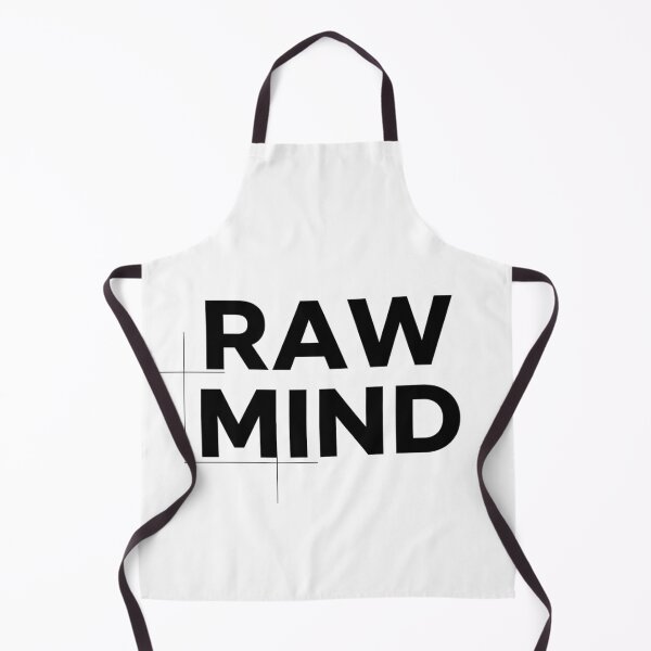 Item preview, RAW MIND – Minimal Streetwear Quote designed and sold by Happyfreedom.