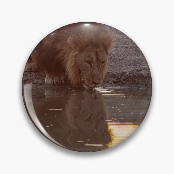 Item preview, The King’s Reflection — Sekoti, Lear of the Renegades, Drinks from the Golden Light of Savuti designed and sold by DavideAntoniani.