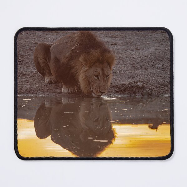 Item preview, The King’s Reflection — Sekoti, Lear of the Renegades, Drinks from the Golden Light of Savuti designed and sold by DavideAntoniani.