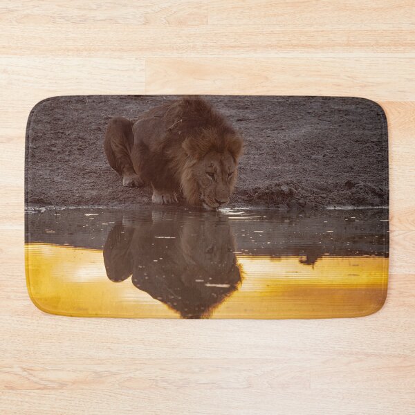 Item preview, The King’s Reflection — Sekoti, Lear of the Renegades, Drinks from the Golden Light of Savuti designed and sold by DavideAntoniani.