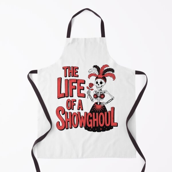Item preview, The Life of a Showghoul Funny Skeleton Halloween designed and sold by BakeryDozen.