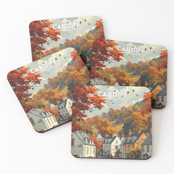 Item preview, Cardiff, Reino Unido - Arte de viaje designed and sold by Marciolini.