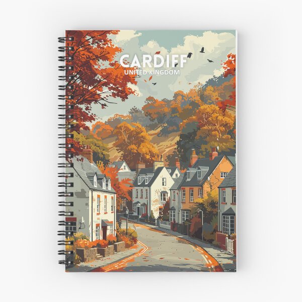 Item preview, Cardiff United Kingdom - Travel art designed and sold by Marciolini.