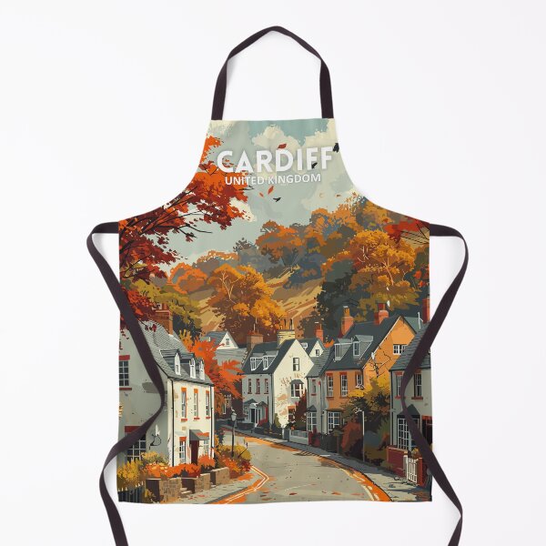 Item preview, Cardiff United Kingdom - Travel art designed and sold by Marciolini.