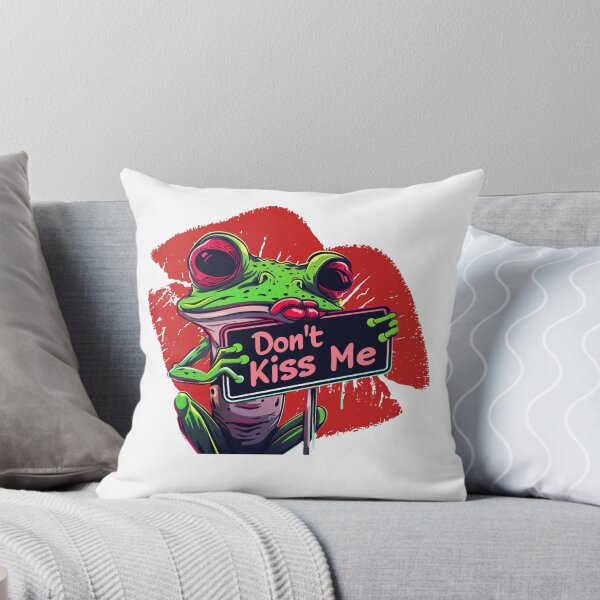 Item preview, No me beses - Meme de rana espeluznante y tierno designed and sold by WeranovDesign.