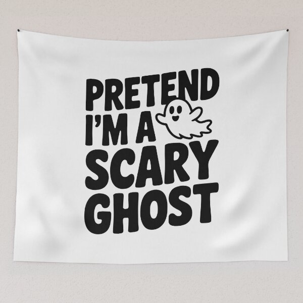 Item preview, Pretend I’m a Scary Ghost designed and sold by Frank Ring.