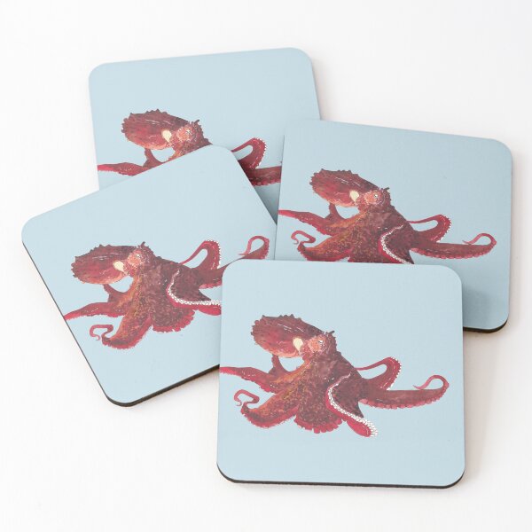 Item preview, GIANT PACIFIC OCTOPUS-Enteroctopus dofleini designed and sold by BEATRIZ ABAITUA.