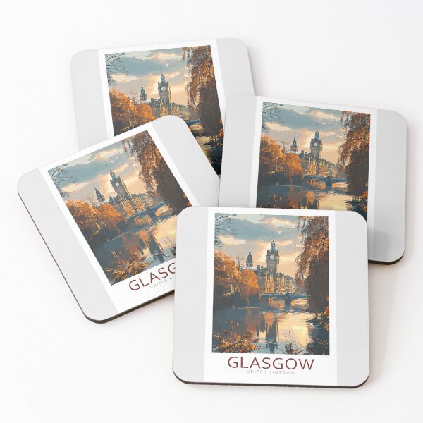 Item preview, Glasgow United Kingdom - Travel Art designed and sold by Marciolini.