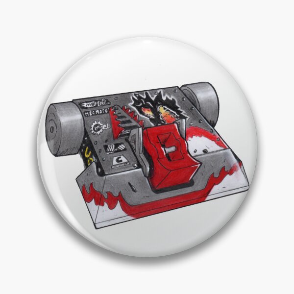 Item preview, Battlebots Black Dragon  designed and sold by Caleb-Robot-Art.