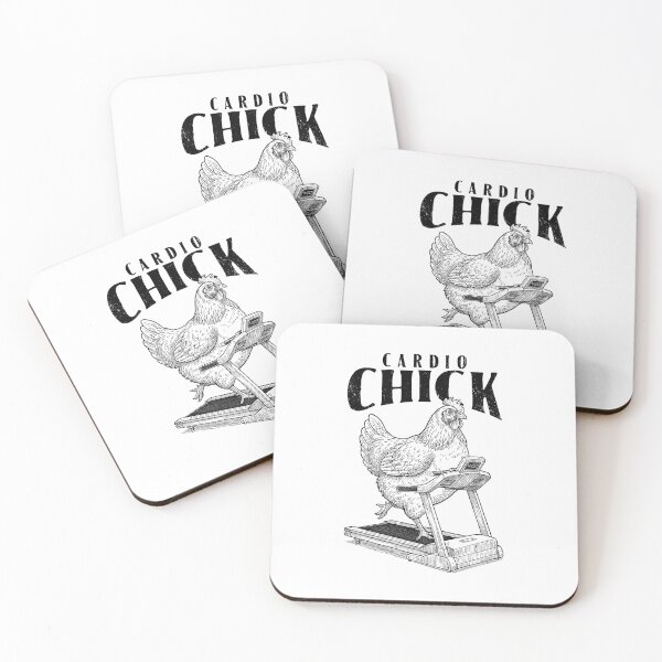 Item preview, Funny Gym Chicken Hen Cardio Chick Workout Fitness Bird designed and sold by GrandeDuc.