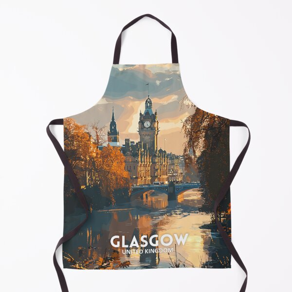 Item preview, Glasgow United Kingdom - Travel art designed and sold by Marciolini.