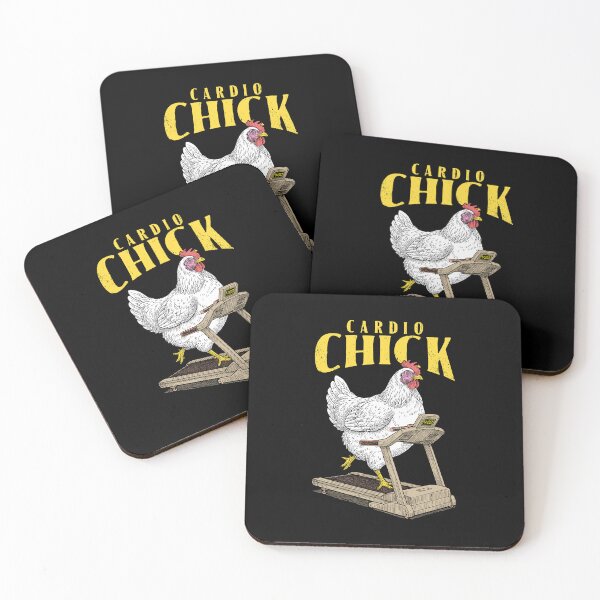 Item preview, Funny Gym Chicken Hen Cardio Chick Workout Fitness Bird designed and sold by GrandeDuc.