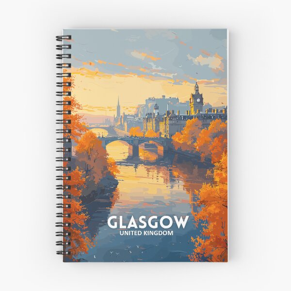 Item preview, Glasgow United Kingdom - Travel art designed and sold by Marciolini.