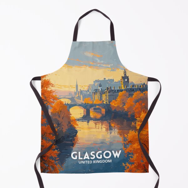 Item preview, Glasgow United Kingdom - Travel art designed and sold by Marciolini.