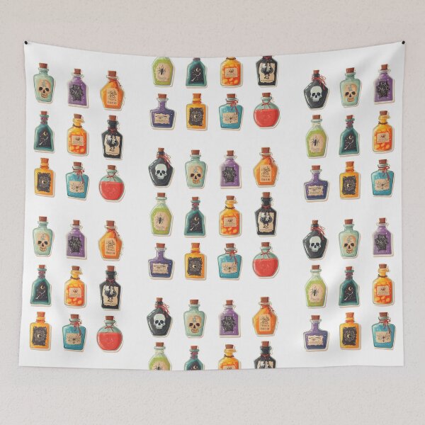 Item preview, Potion bottles designed and sold by MendaciousMina.