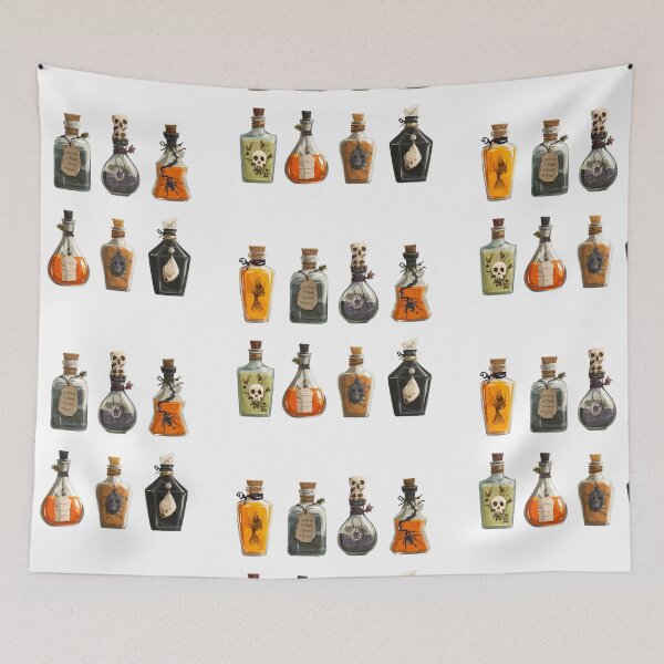 Item preview, Potion bottles designed and sold by MendaciousMina.