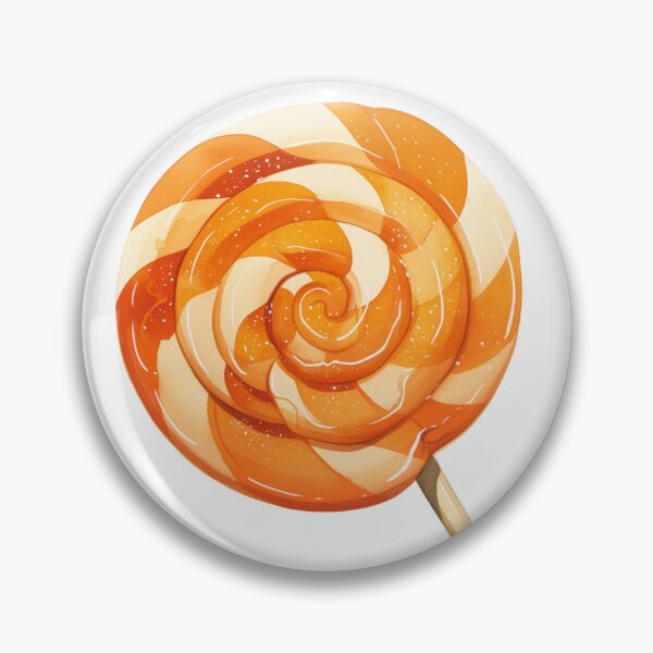 Item preview, Orange lolipop designed and sold by MendaciousMina.