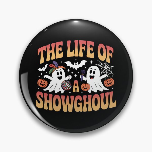 Item preview, The Life of a Showghoul Retro Halloween Show Ghosts designed and sold by BakeryDozen.