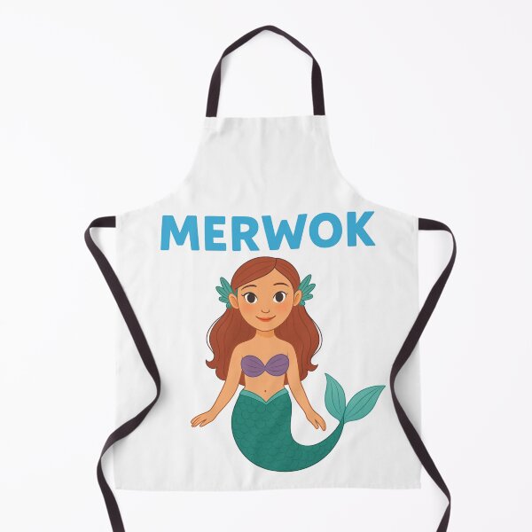 Item preview, Meet Merwok — The Mermaid Made of Magic and Imagination! designed and sold by Kindness Canvas.