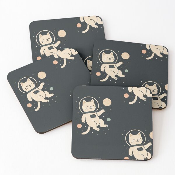 Item preview, "Cosmic Cat: Minimalist in Space" designed and sold by Joseriqui.