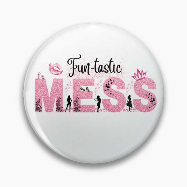 Item preview, Fun-tastic Mess Pink – The Sweet Mess designed and sold by PixelByHajni.