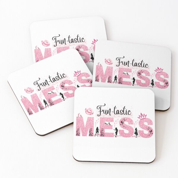 Item preview, Fun-tastic Mess Pink – The Sweet Mess designed and sold by PixelByHajni.