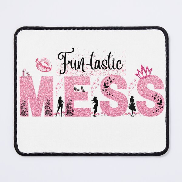 Item preview, Fun-tastic Mess Pink – The Sweet Mess designed and sold by PixelByHajni.