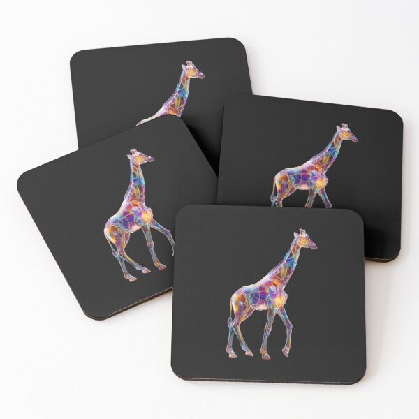 Item preview, Crystal Glass Giraffe - Colorful 3D Art Design designed and sold by Ronne&Babra.