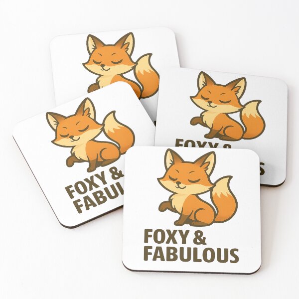 Item preview, Kawaii Fox – Fun Fox Art – Foxy & Fabulous – Adorable Animal Motivation designed and sold by Sjshaggy.